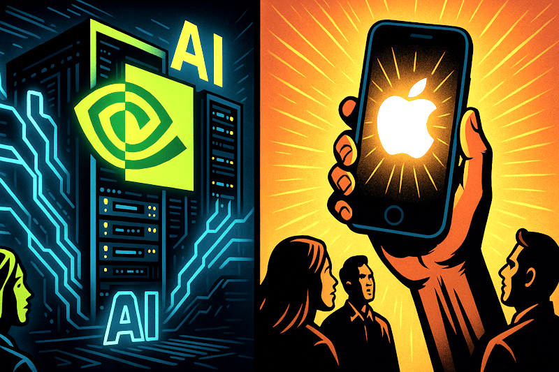 Apple vs. Nvidia: The Better AI Play Might Surprise You