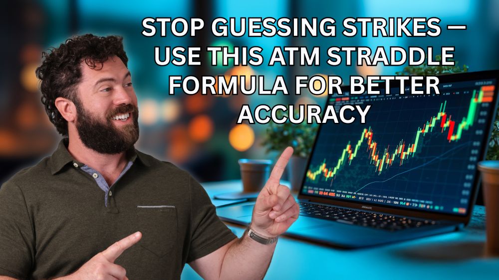 Stop Guessing Strikes — Use This ATM Straddle Formula for Better Accuracy