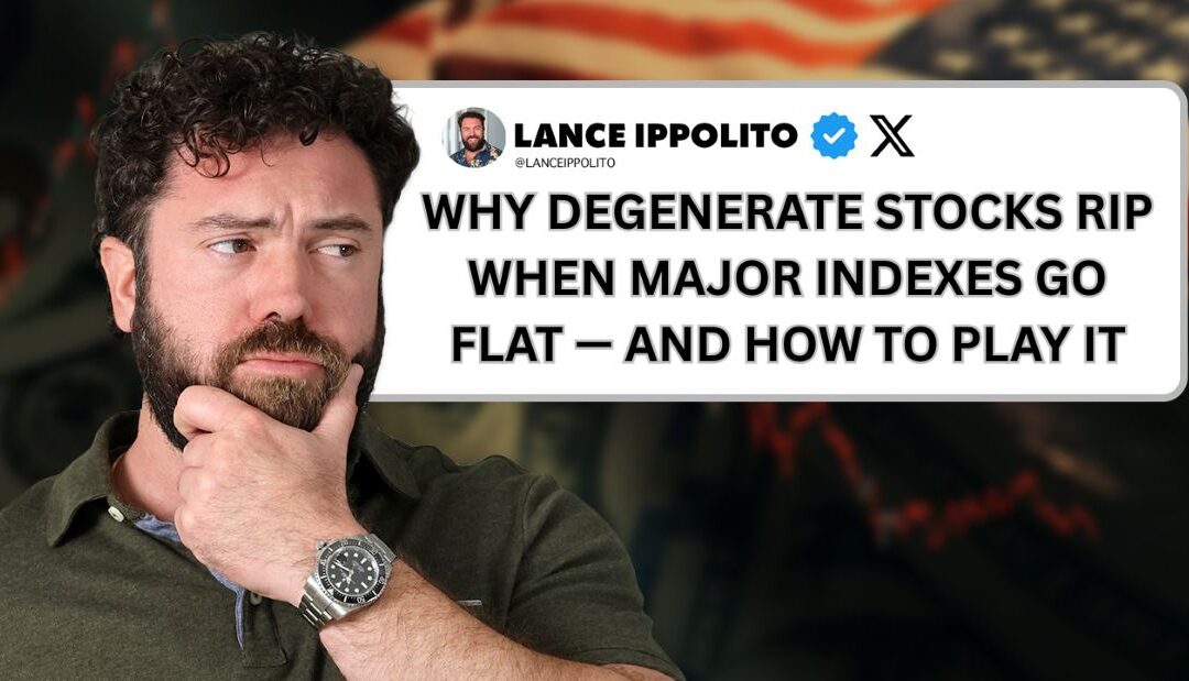 Why Degenerate Stocks Rip When Major Indexes Go Flat — and How to Play It